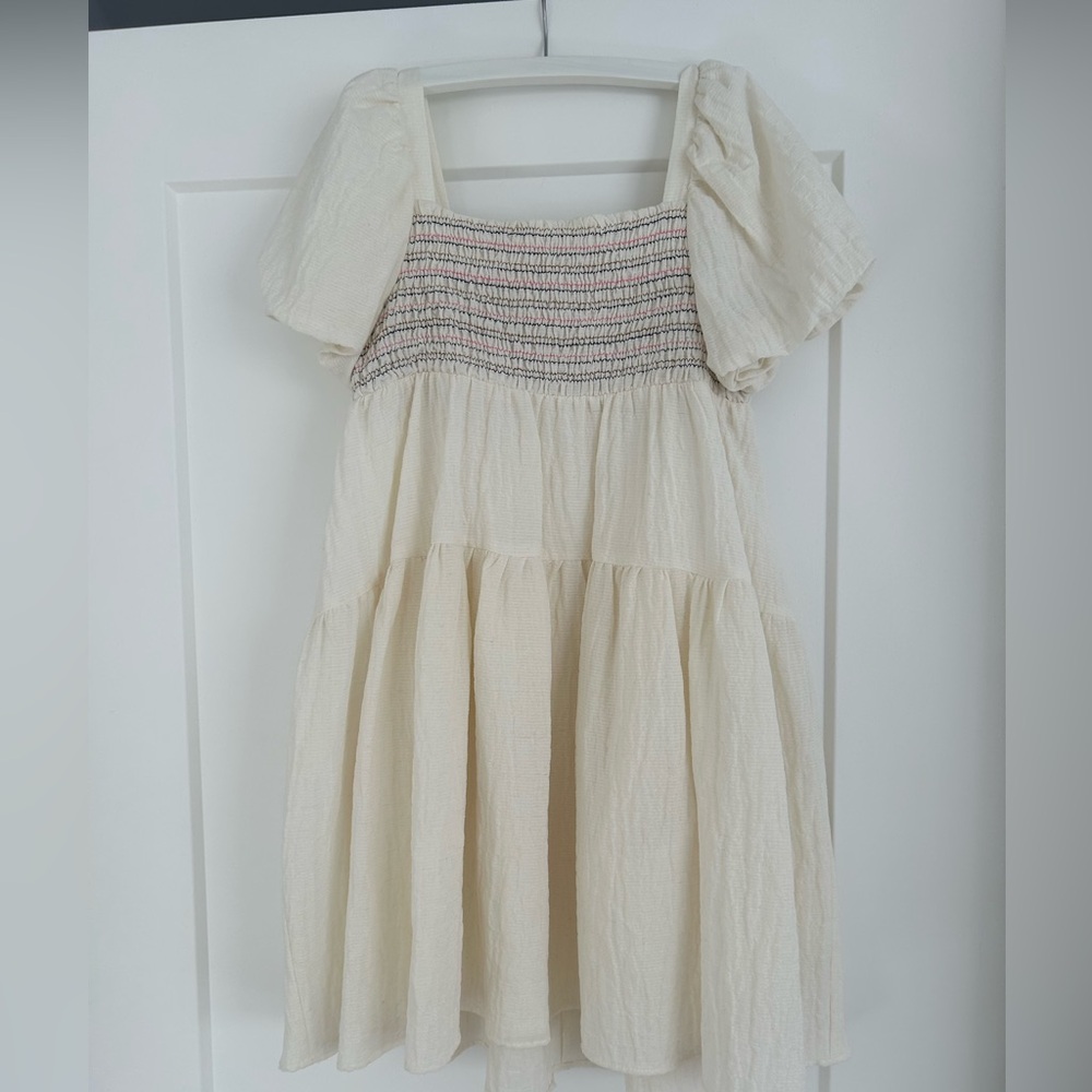 Zara Girls Smocked Summer Dress NWT